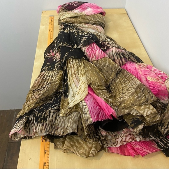 Diane von Furstenberg • Brighton Tiered silk chiffon Dress - Picture 14 of 16